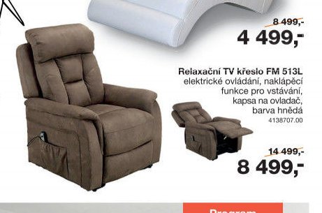 Relaxační TV křeslo FM 513L