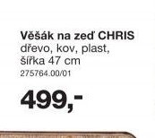 Věšák na zeď CHRIS