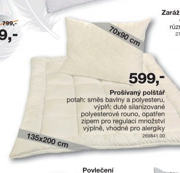 Prošívaný polštář