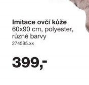 Imitace ovčí kůže