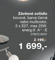 Závěsné svítidlo