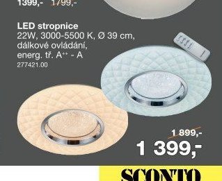 LED stropnice