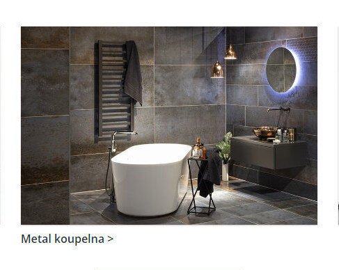 Metal koupelna