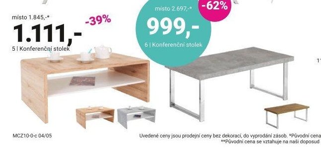 Konferenční stolek