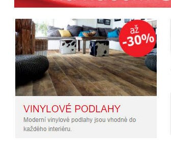 VINYLOVÉ PODLAHY