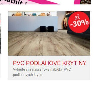 PVC PODLAHOVÉ KRYTINY