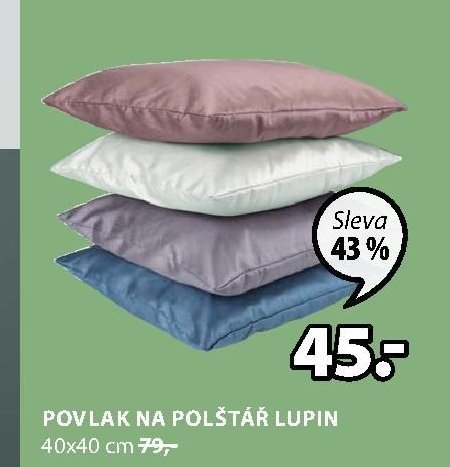 POVLEK NA POLŠTÁŘ LUPIN