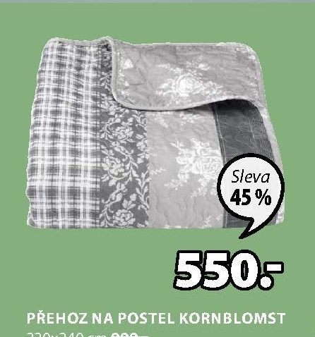 PŘEHOZ NA POSTEL KORNBLOMST