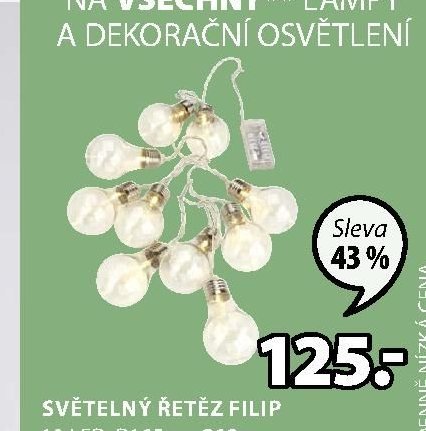 Světelný řetěz FILIP