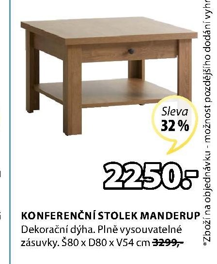KONFERENČNÍ STOLEK MANDERUP