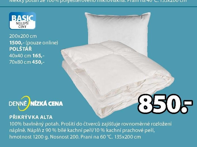 PŘIKRÝVKA ALTA