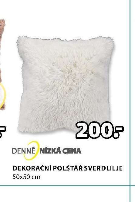 DEKORAČNÍ POLŠTÁŘ SVERDLILJE