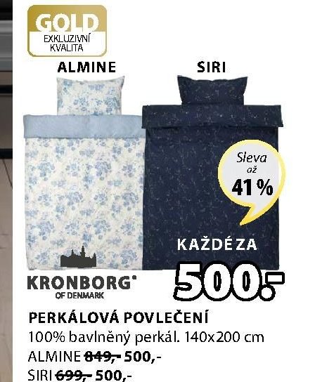 ALMINE, SIRI PERKÁLOVÁ POVLEČENÍ