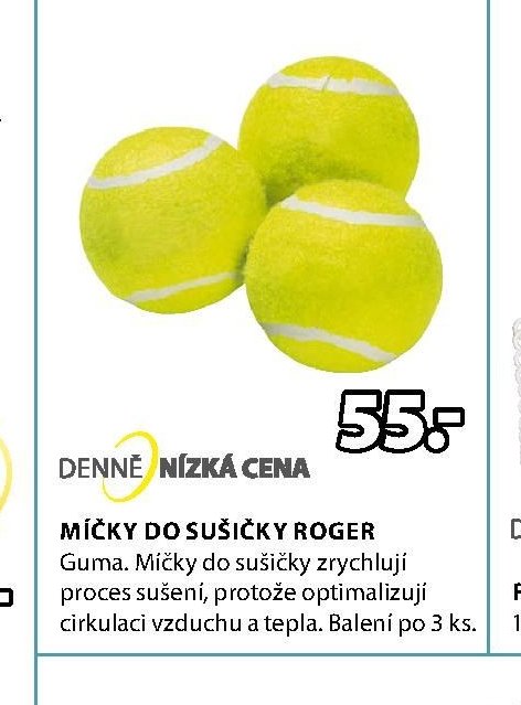 Míčky do sušičky ROGER
