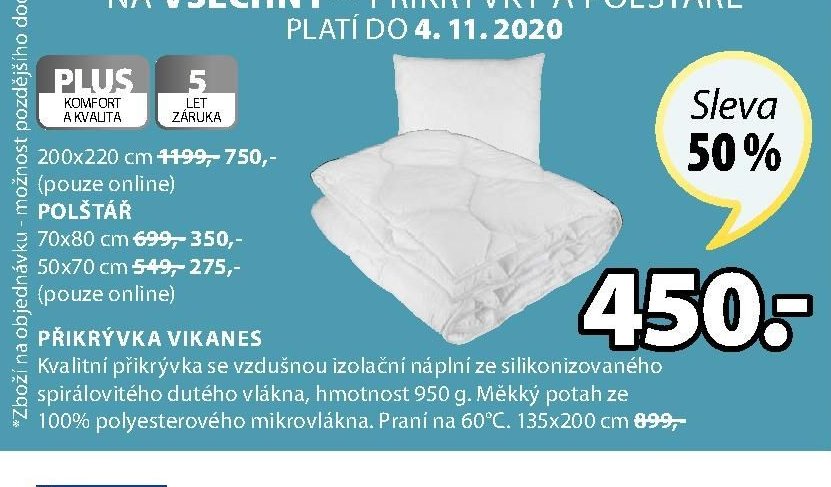 PŘIKRÝVKA VIKANES