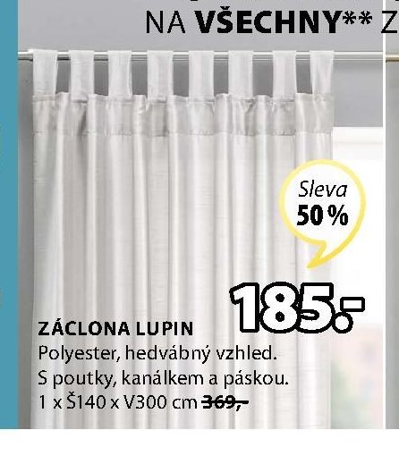 ZÁCLONA LUPIN