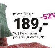 Dekorační polštář KAROLIN