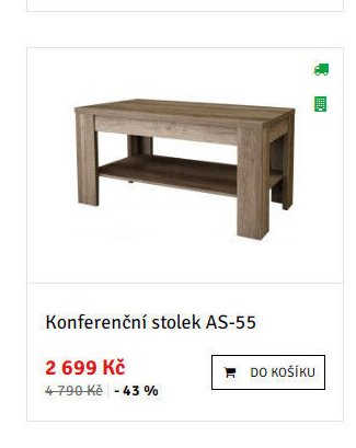 Konferenční stolek AS-55