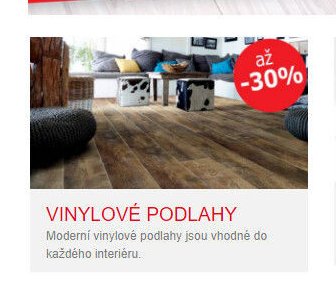 VINYLOVÉ PODLAHY