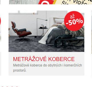 METRÁŽOVÉ KOBERCE