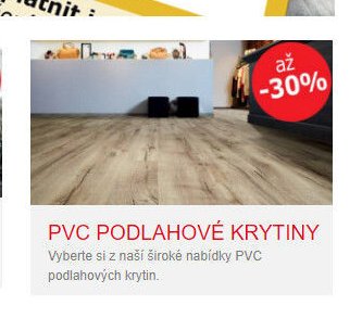 PVC PODLAHOVÉ KRYTINY