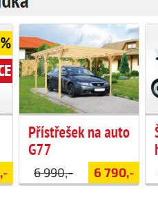 Přístřešek na auto G77