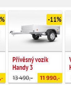 Přívěsný vozík Handy 3