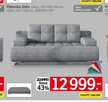 Pohovka Oslo, látka