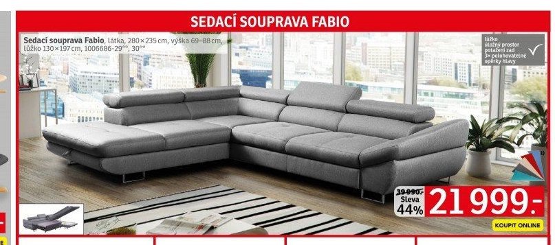 Sedací souprava Fabio