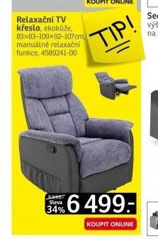 Relaxační TV křeslo