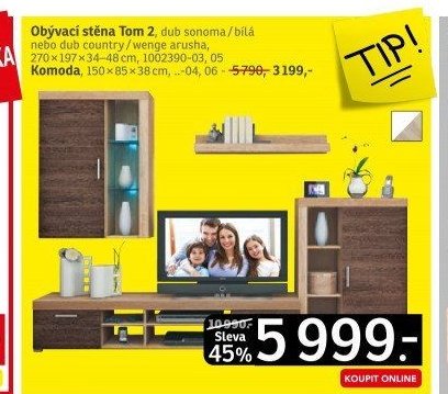 Obývací stěna Tom 2