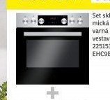 Set sklokeramická varná deska + vestavná trouba 225153 PREMIERE EHC9E33501E