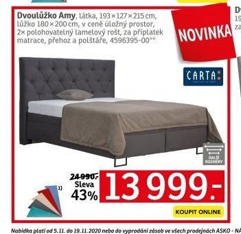 Dvoulůžko Amy