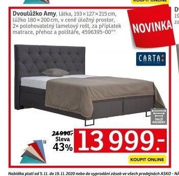 Dvoulůžko Amy