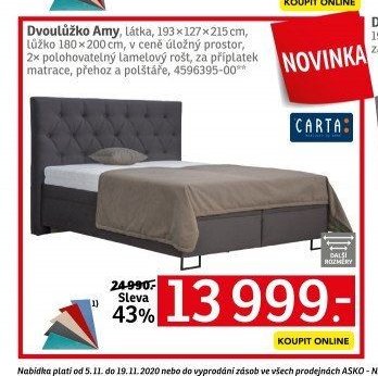 Dvoulůžko Amy