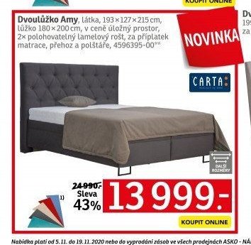 Dvoulůžko Amy