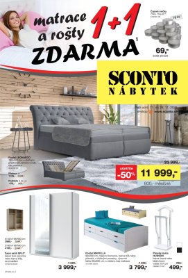 akční leták Sconto nábytek 6.11.2020-26.11.2020