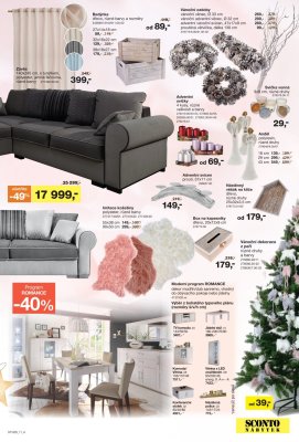 akční leták Sconto nábytek 6.11.2020-26.11.2020