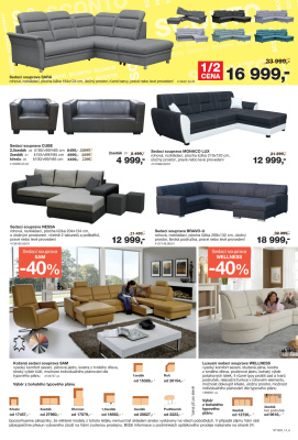akční leták Sconto nábytek 6.11.2020-26.11.2020