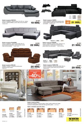 akční leták Sconto nábytek 6.11.2020-26.11.2020