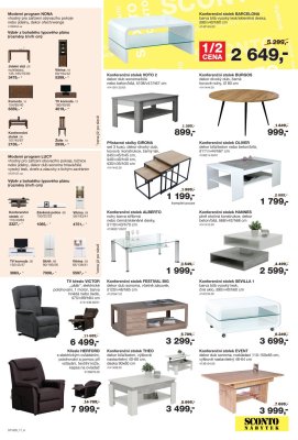 akční leták Sconto nábytek 6.11.2020-26.11.2020
