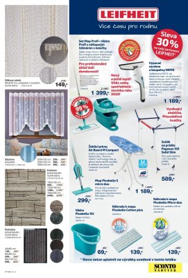 akční leták Sconto nábytek 6.11.2020-26.11.2020