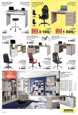 akční leták Sconto nábytek 6.11.2020-26.11.2020