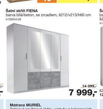 Šatní skříň FIENA