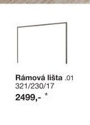 Rámová lišta .01