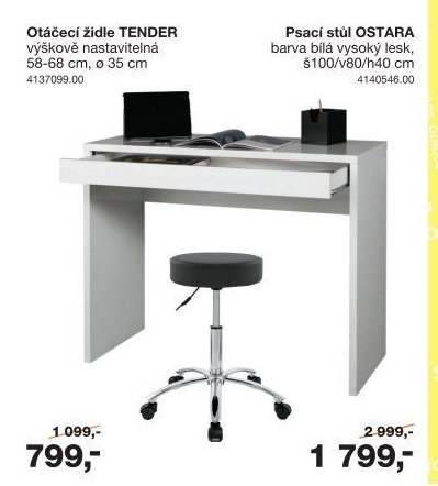 Otáčecí židle TENDER