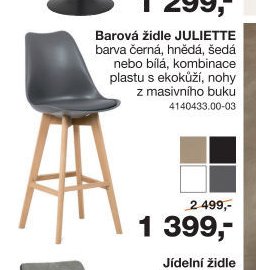 Barová židle JULIETTE
