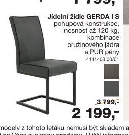 Jídelní židle GERDA I S