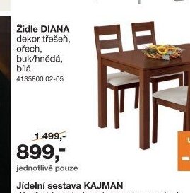 Židle DIANA