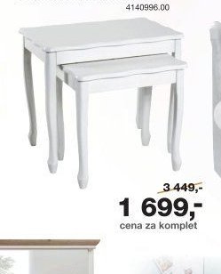 Set přístavných stolků IRMA